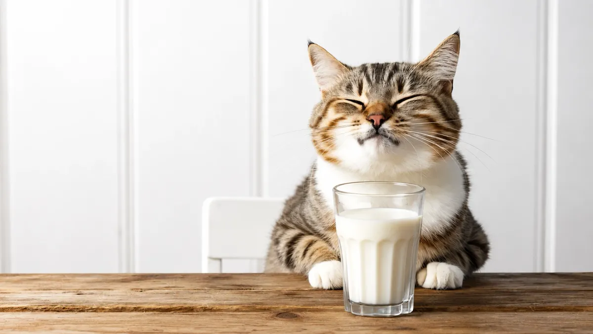 Gato pode beber leite ou isso faz mal?