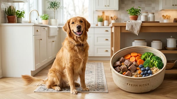 Comida de Verdade na Tigela: O Que a Ciência Nutrológica Revela Sobre a Alimentação Natural para Cães